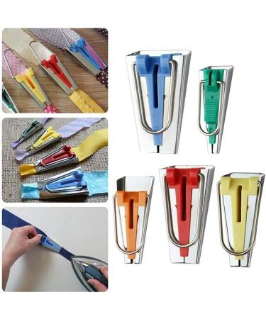 Bias Tape Makers Kit - 5 Sizes 1/4-1 - DIY Quilting Tools for Fabric Sewing - Buy Online on GoSupps.com