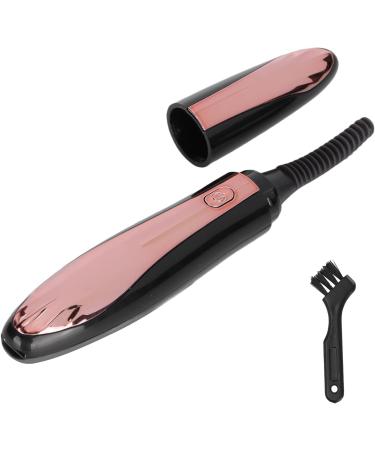 Qukaim Electric Eyelash Curler Electric Eyelash Curler USB Rechargeable Natural Quick Heated Eyelash Curling Clip for Women Black - Buy Online on GoSupps.com