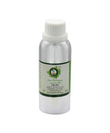 R V Essential Huile de Bhringraj pur 630ml (21oz) - Eclipta Alba (100% pur et S rie d'herb rares naturelles) Pure Bhringraj Oil