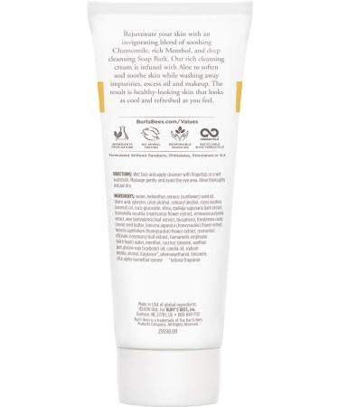 Burt's Bees Soap Bark & Chamomile Deep Cleansing Cream - 6 oz | Natural Skincare for All Skin Types | International Shipping Available - Buy Online on GoSupps.com
