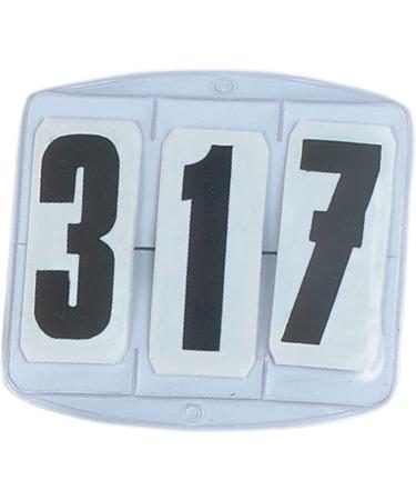 BUY BUSSE 3-Digit ROUND Start Numbers - Rubber Band White | Best for eCommerce Shipping Worldwide - Buy Online on GoSupps.com