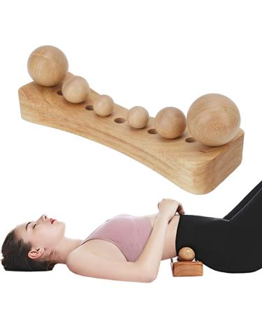 PSOAS Muscle Release Tool 6 Massage head Relaxation tool Body massage to relax the back deep tissue tool tool trigger-point wood therapy massage device