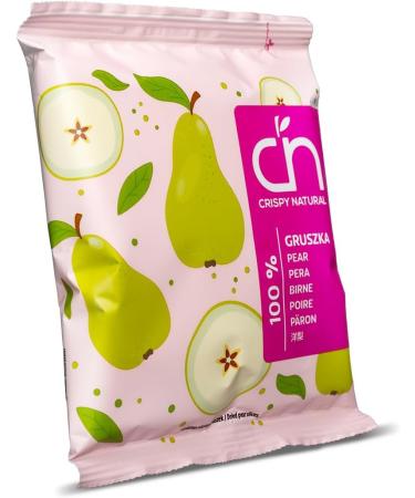 Natural Crunchy Pear Chips 20x18 g - Dried Fruit Chips Crispy Healthy Snack Naturally No Added Sugar Gluten Free Source of Fiber. - Buy Online on GoSupps.com