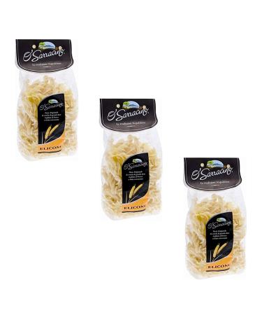O' sarracino Pack of 3 O' Sarracino Eliconi pasta typical Neapolitan noodles 500g