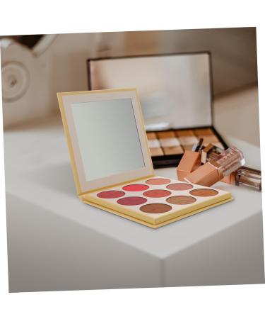 WOONEKY 1pc 9 Loose Powder Makeup Palette 9 Blush Shade Matte Powder Blush Press Powder Makeup Face Blushe - Buy Online on GoSupps.com