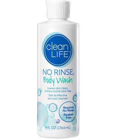 No-Rinse Body Wash  8 fl oz - Leaves Skin Clean  Moisturized and Odor-Free  Rinse-Free Formula - Buy Online on GoSupps.com