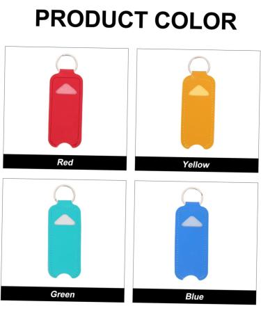 12-Piece Lipstick Case Set Pocket-Sized Lipstick Holder Lip Gloss Keychain Leather Lip Gloss Keychain Bee Keychain - Buy Online on GoSupps.com