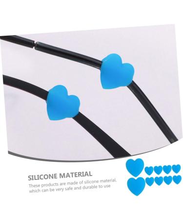 Collbath Silicone Ear Hooks for Glasses - 5 Pairs Brass Handled Holders | Durable & Comfortable Glasses Ear Brackets - Buy Online on GoSupps.com