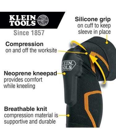 Buy Knee Pad Compression Sleeve M/L - Superior Support & Comfort for All Activities | International Shipping Available - Buy Online on GoSupps.com