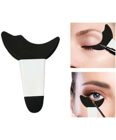 harayaa Make up Tools for Eyeliner Eyeliner Tool Eyeliner Stencils Silicone Eye Makeup Stencils black white handle - Buy Online on GoSupps.com