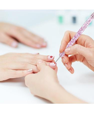 5PCS Dotting Tools Set for Nail Art | DIY Design & Decoration | 2 Way Dotting Pen for Gel Polish | UV Gel Painting Pen & Carving Tool - Buy Online on GoSupps.com