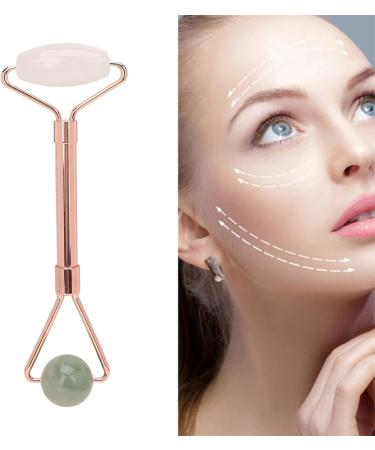 PerGar Jade Roller - Facial Beauty Roller & Skin Care Tool for Fine Lines Wrinkles and Relaxation - Buy Online on GoSupps.com