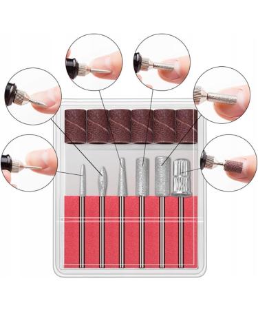 PROFICO Cutter Set for Nail Cutters 117 Pieces Diamond Stone Felt Cutter with Sanding Caps and Brush Set for Nail Styling Manicure Pedicure Nail Care Acrylic Nails Hybrid Nails Gel Nails - Buy Online on GoSupps.com