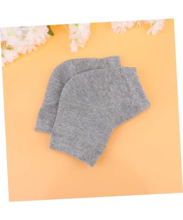POPETPOP 2 Pairs feet Repair Socks Man Socks Gel Foot Socks Rough Calluses Socks Cracked Heel Socks Gel Heel Sleeves Heel Moisturizing Socks Mens Socks Breathable Men and Women Protector Size 1 - Buy Online on GoSupps.com