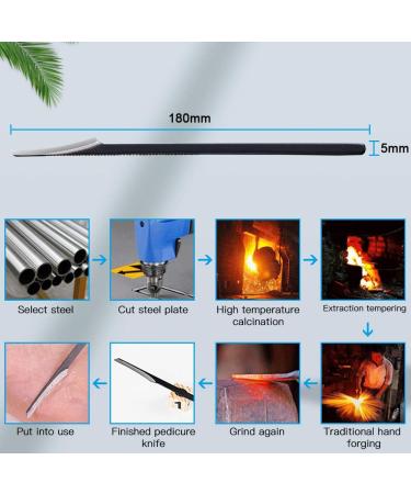 Professional Corneahobel Foot Care Knife | Zukabmw Stainless Steel Corn Remover for Manicure & Pedicure - Buy Online on GoSupps.com