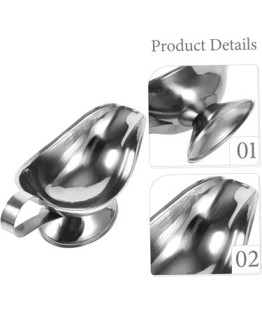 Zerodeko 2pcs Milk Pitcher Cup Creamer Pitcher Gravy Sauce Boat Seasoning Cup Gravy Bowl Sauce Pourer Metal Gravy Boat Pink Shower Curtain Gravy Pourer Dish Sauce Pot Juice Cup Non-Magnetic 21*9.5cmx2pcs Silverx2pcs - Buy Online on GoSupps.com