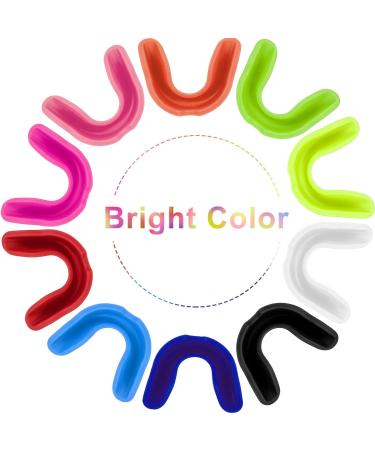 20 Pieces Sports Mouth Guards Mouth Protection Athletic Mouth Guard for Kids Adults Sports Supply Bright Color - Buy Online on GoSupps.com