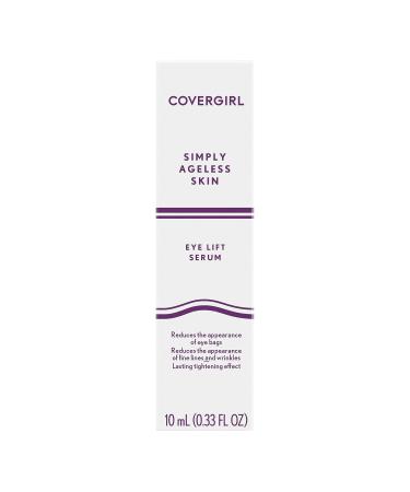 COVERGIRL Simply Ageless Skin Eye Lift Serum 0.92 Oz - Reduce Wrinkles, Tighten Skin, Anti-Wrinkle Formula - Instantly Youthful | Works Great with Makeup - Buy Online on GoSupps.com