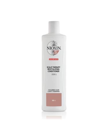 Nioxin System 3 Scalp Therapy Conditioner, Color Treated Hair with Light Thinning, 16.9 Fl Oz 16.9 Fl Oz (Pack of 1)
