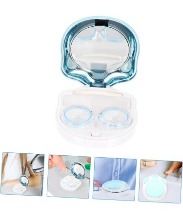 Solustre Cat Claw Colored Contact Lenses | Portable Travel Organizer & Lens Suction Tool | Sweet Duplex Cases for Distant Lenses - Buy Online on GoSupps.com