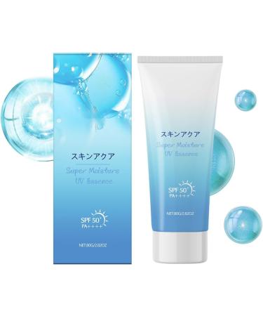 Facial Sunscreen Protective UV Moisturizing Cream 80g Non-Sticky Sunscreen Gel for Hiking and Holidays - Daily Protection - Buy Online on GoSupps.com