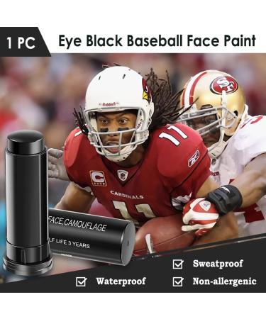 1 PC Eye Black Stick for Sports - Easy to Apply Camo Face Paint for Softball, Baseball, Football, and Lacrosse - Ideal for Halloween, Cosplay, and Parties - Buy Online on GoSupps.com