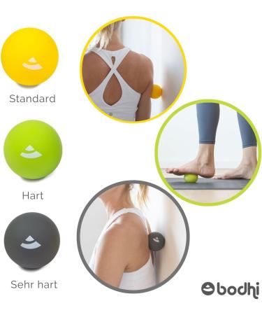 Bodhi Fascia Set - 3 Flexible Massage Balls for Whole Body Self-Massage | 6.5 cm Diameter - Buy Online on GoSupps.com