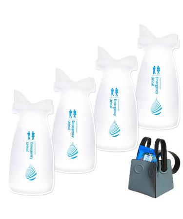 Pee Bags for Travel Unisex Urinal Toilet Convenience Bag - Convenient to Use Pee Bags for Men Women Kids Children and Patient Aezon