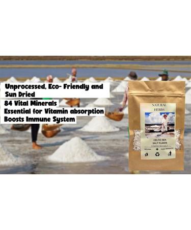 Organic Coarse Sea Salt 100% Organic Hand Harvested Sun Dried Organic Sea Salt NON-GMO Premium Quality (Certified Product) - Buy Online on GoSupps.com