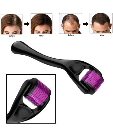 0.75mm Derma Roller for Hair Growth Women and Men Scalp Dermaroller for Skin Care Skin Rejuvenation Scar Removal 540 Titanium Microneedling Face Toning Device for Skin (DERMA 0.75 MM) - Buy Online on GoSupps.com