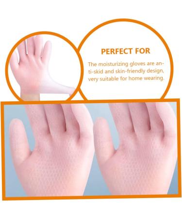 POPETPOP 1 Pair Nourishing Care Gloves Hand Gloves Massaging Hydrating Gloves Hand Grooming Gloves Dry Hands Gloves Skin Care gels Gloves Dry Hands Supplies moisturizing Skin Gel Sebs Miss - Buy Online on GoSupps.com