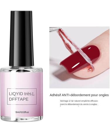 Peelable Base Coat | Peelable Gel Nail Polish - 15ml Quick Drying Manicure for Home Salon Wedding Everyday Use Easy Removal - Buy Online on GoSupps.com