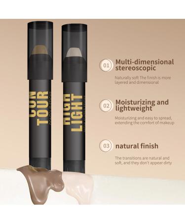 LXZJJM 2-in-1 Blush Stick Highlighting And Grooming Stick Blendable And Buildable Color All Day Wear Blends Perfectly Onto Skin (6950 Dimensional Finishing Stick 22.1g) 6950 Dimensional Finishing Stick 22.1 g (Pack of 1) - Buy Online on GoSupps.com