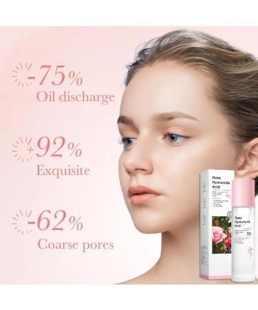 Rose Toner for Face Rose Water for Face with 98% Rose & Hyaluronic Acid Moisturizing Toner Vegan Rose Water for Women Korean Toner Skincare Nourishing - Buy Online on GoSupps.com