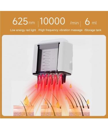 Rxuaw Electric Hair Oil Applicator Massage Comb Soft Scalp Head Fluid Brushes Therapy Head Massage Comb for Hair Care and Treatment White - Buy Online on GoSupps.com