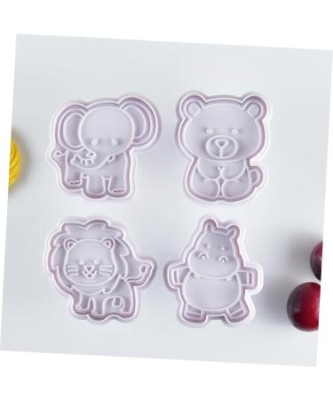 Zerodeko 16 Pcs Cake Spring Form White Outfit Cupcake Cookie Press White Cookie Mold Christmas Baking Tools 7.4X6.7X4CMx2pcs Whitex2pcs - Buy Online on GoSupps.com