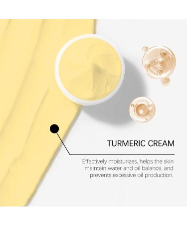  BRVLY Turmeric face lightening cream for women over 60 - Facial moisturizer - Moisturizing cream for dry skin - Anti-wrinkle cream - Lightening cream (3) - Buy Online on GoSupps.com