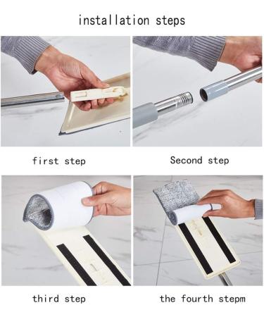 Mop Hands-Free Self-Cleaning Magic Mop: The Ultimate Wet and Dry Bucket Set Vision Smooth Sailing - Buy Online on GoSupps.com