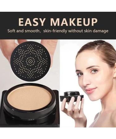 Tri Color Mushroom Head Air Cushion BB Cream: Moisturizing & Long Lasting Matte Concealer - Buy Online on GoSupps.com