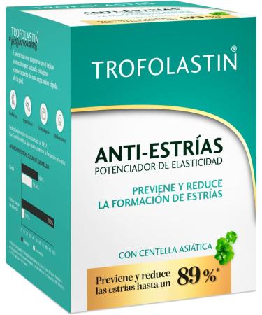 Stada Trofolastin Firming cream against stretch marks with dispenser moisturizing and prevention of stretch marks with Centella Asiatica flexible and elastic skin 400 ml Antistreaks 400 ml - Buy Online on GoSupps.com