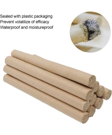 10pcs Natural Moxa Sticks - High Penetration Moxibustion Healing Therapy Set for Pain Relief | International Shipping Available - Buy Online on GoSupps.com