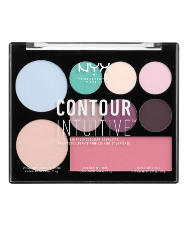 NYX Professional Makeup Contour Intuitive Palette Amplify 0.31 floz Amplify
