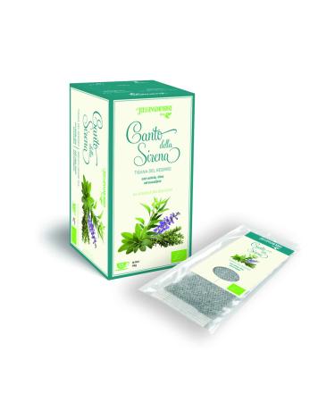 Regina di Fiori Regina di Fiori Organic | Infuse and Herbal Tea for Your Day | CANTO DE LA SIRENE Breathable Herbal Tea with Laundry Timo and Eucalyptus | 90 Filters in 6 Packs of 15 Filters One