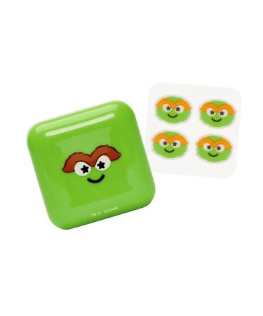 Starface x Sesame Street Oscar The Grouch Pimple Patches and Compact Limited-Edition Hydrocolloid Patches Absorb Fluid and Reduce Inflammation (32 Count)