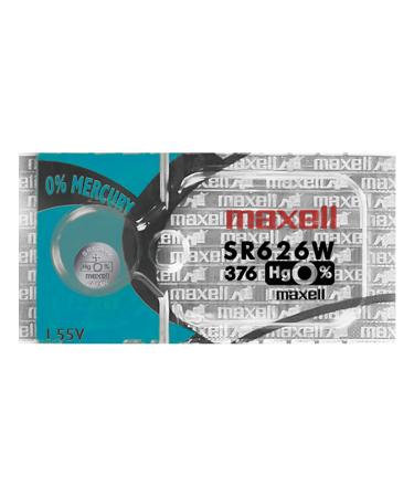 Maxell WC376 SR626W 376 Silver Oxide Watch Battery (1 Battery)