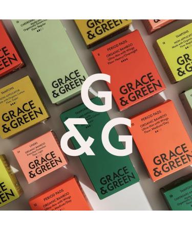 Grace and Green Organic Tampons Non Applicator Made with Organic Cotton 54x Super Tampons - Super - Buy Online on GoSupps.com