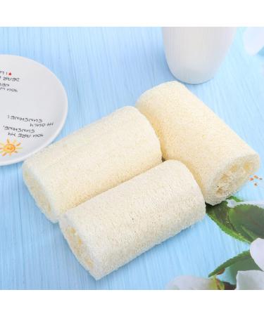 EXCEART 6pcs Loofah Scrub Shower Sponge Pads - Exfoliating Luffa Bath Sponges for a Refreshing Clean | Soft Body Loofah Pad & Shower Pouf - Buy Online on GoSupps.com