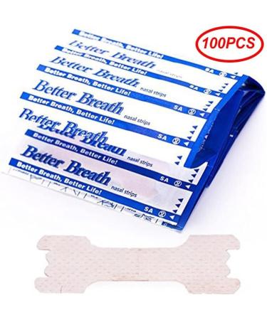 Madi Kay Designs 100Pcs Anti-Snoring Nasal Strips - 55x16mm, Better Breath, Good Sleep, Stop Snoring - Buy Online on GoSupps.com