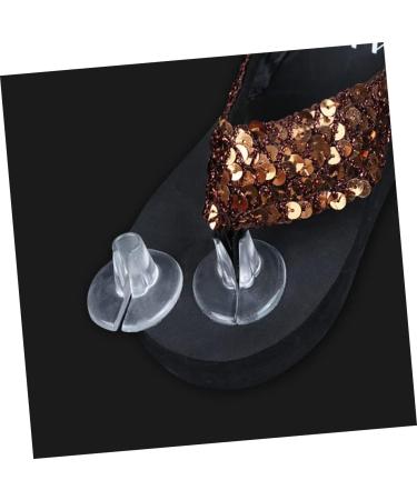Summer Clear Gel Insert Sandals - 12pcs Front Pad for Comfort on Hawaii Beach - Non-Slip Silicone Gel Beach Sandals - Buy Online on GoSupps.com