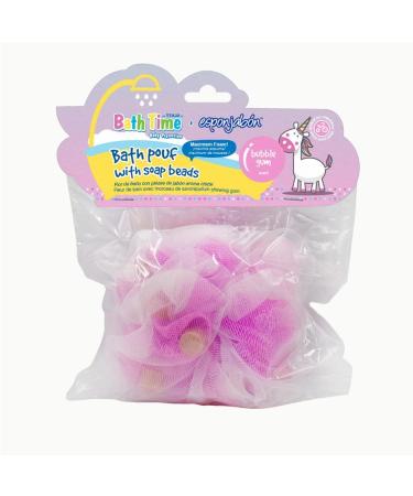 T.Taio Esponjabon Loofah Luffa Loufa Body Wash Ball Shower Bath Puff Soap Sponge  Bubblegum Scented Mesh Pouf Shower Bath Puff Soap Sponge for Kids Boys and Girls - Buy Online on GoSupps.com